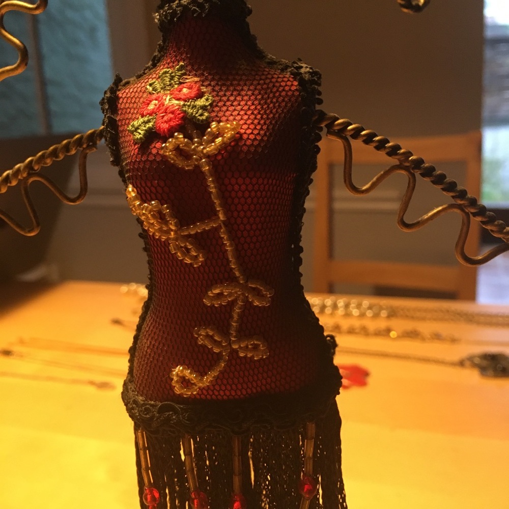 Jewelry Organizer in Red